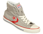 Converse Star Player MID Grey/Red Material