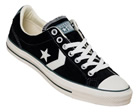 Converse Star Player Ox Black/Green Trainers