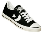 Star Player Ox Black/White Trainers