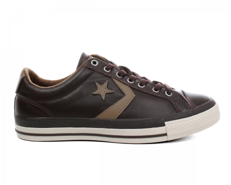 Converse Star Player OX Chocolate Brown Leather