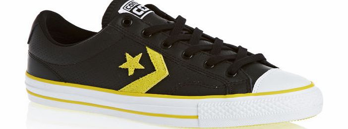 Converse Star Player Ox Shoes - Black/ Yellow
