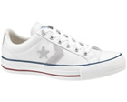 Star Player Ox White/Grey Leather