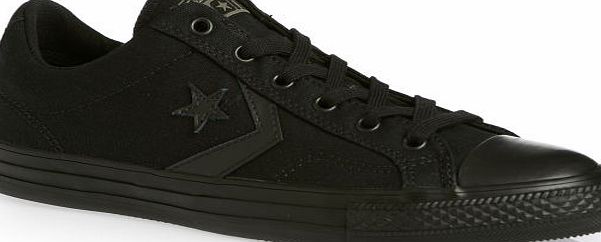 Converse Star Player Shoes - Black/ Black