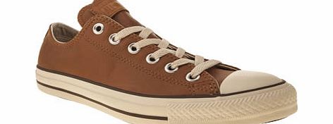 Converse Tan All Star Ox Iii Leather Trainers