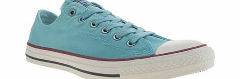 Converse Turquoise All Star Better Wash Oxford