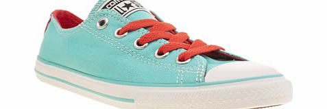 Converse turquoise all star east coaster girls