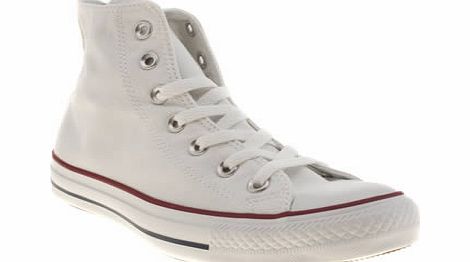 Converse White All Star Hi Trainers