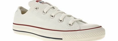 Converse White All Star Oxford Trainers
