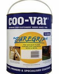 Coo-Var Suregrip Non Slip Floor Paint - 8 Colours Available - 5 Litre