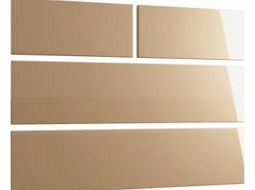 Cappuccino 2 over 2 Drawer Chest