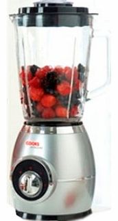 Cooks Professional - Glass Jug Blender in Silver