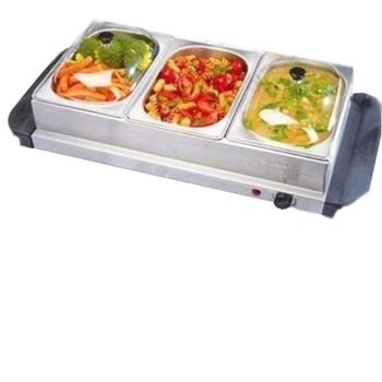 Cooks Professional - Mini 3 Tray Buffet Server -