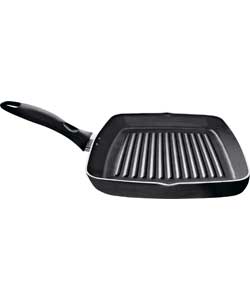 Cookworks 24cm Non-Stick Aluminium Grill Pan