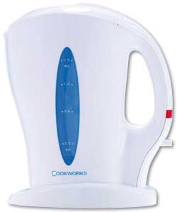 Cookworks Cordless Filter White Kettle