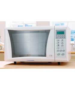 Family Size White Touch Control Microwave