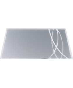Cookworks Sarasota Glass Worktop Saver Chopping