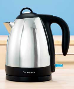 Cookworks Stainless Steel Cordless Kettle
