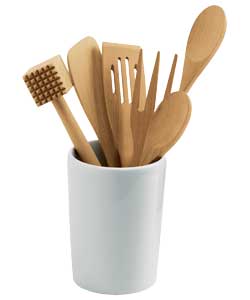 Cookworks Wooden Utensil Set