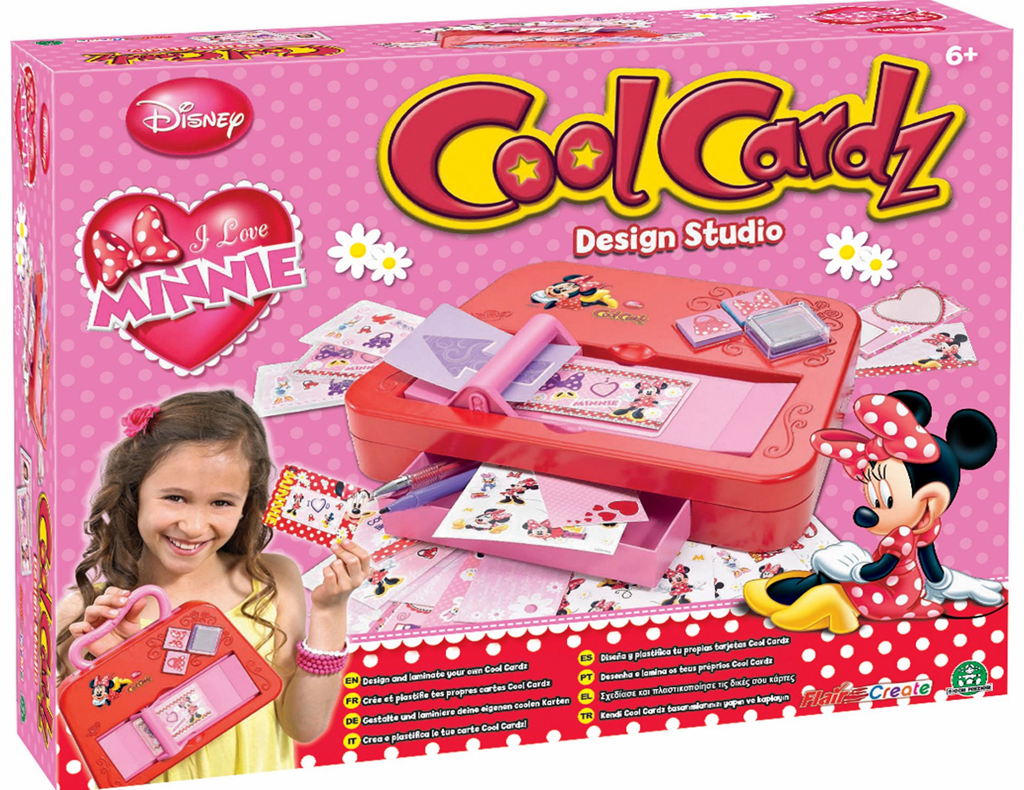 Disney Minnie Mouse Cool Cardz Design Studio