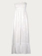 DRESSES WHITE S/M COOL-U-LONGRUFFLE