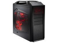 Storm `cout`Gaming Case - Black (No PSU)