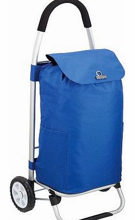 Coolmovers Cool Movers Kitchen Craft Aluminium Folding Shopping Trolley, Blue