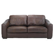 Cooper Large Leather Sofa, Cholcoate
