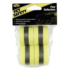 Coopet Hi-Vis Reflective Paw Bands 4 Pack by Coopet