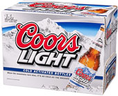 Coors Light Beer (15x275ml) Cheapest in ASDA