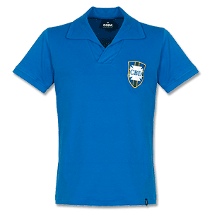 Copa 1958 WC Brazil Away Retro Shirt