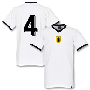 Copa 1970s West Germany Retro Shirt   No 4