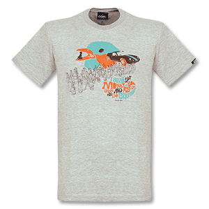Copa Booze, Birds and Fast Cars Tee - Grey
