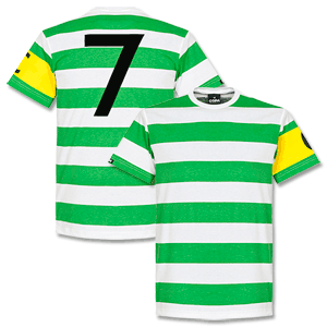 Celtic Captain T-Shirt - White/Green
