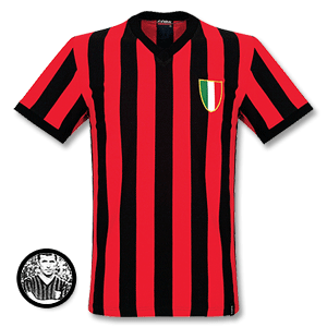 Copa Classic 1960and#39;s AC Milan Home Retro shirt