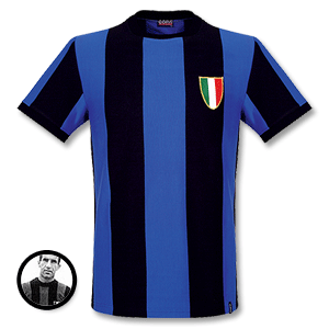 Copa Classic 1960and#39;s Inter Milan Home Retro shirt