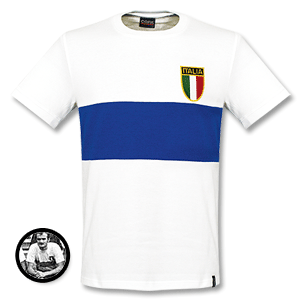 1960and#39;s Italy Away shirt - blue stripe