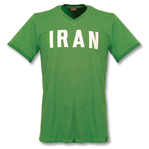 Copa Classic 1970and#39;s Iran Home Retro shirt