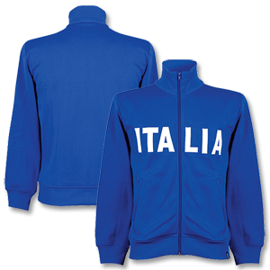 1970and#39;s Italy Track Jacket - Blue