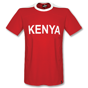 Copa Classic 1980and#39;s Kenya Home Retro Shirt
