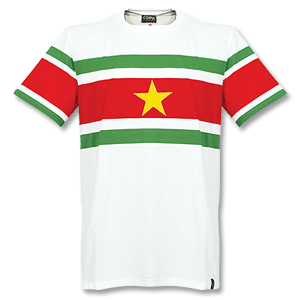 Copa Classic 1980s Suriname Home Retro Shirt