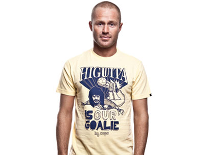 Copa Higuita is our Goalie Football Fashion T-Shirt