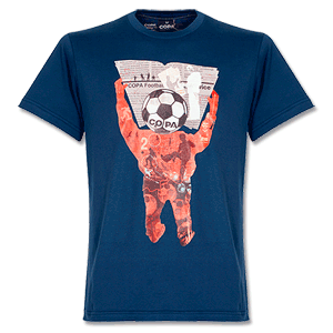 Copa Tabloid T-Shirt - Navy