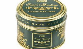 Copenhagen candles Christmas tree small tin candle