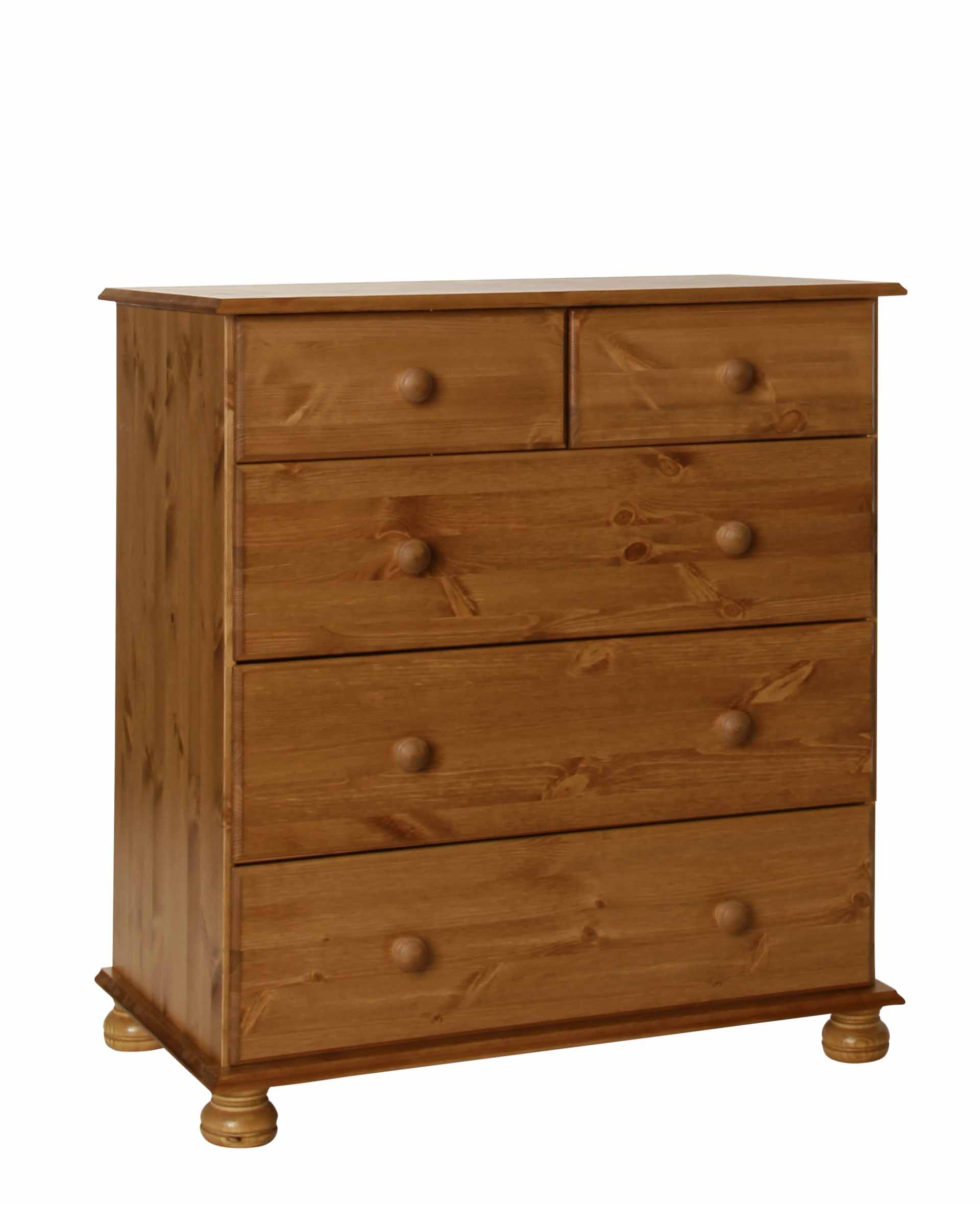 Copenhagen Pine 2 3 Deep Drawer Chest