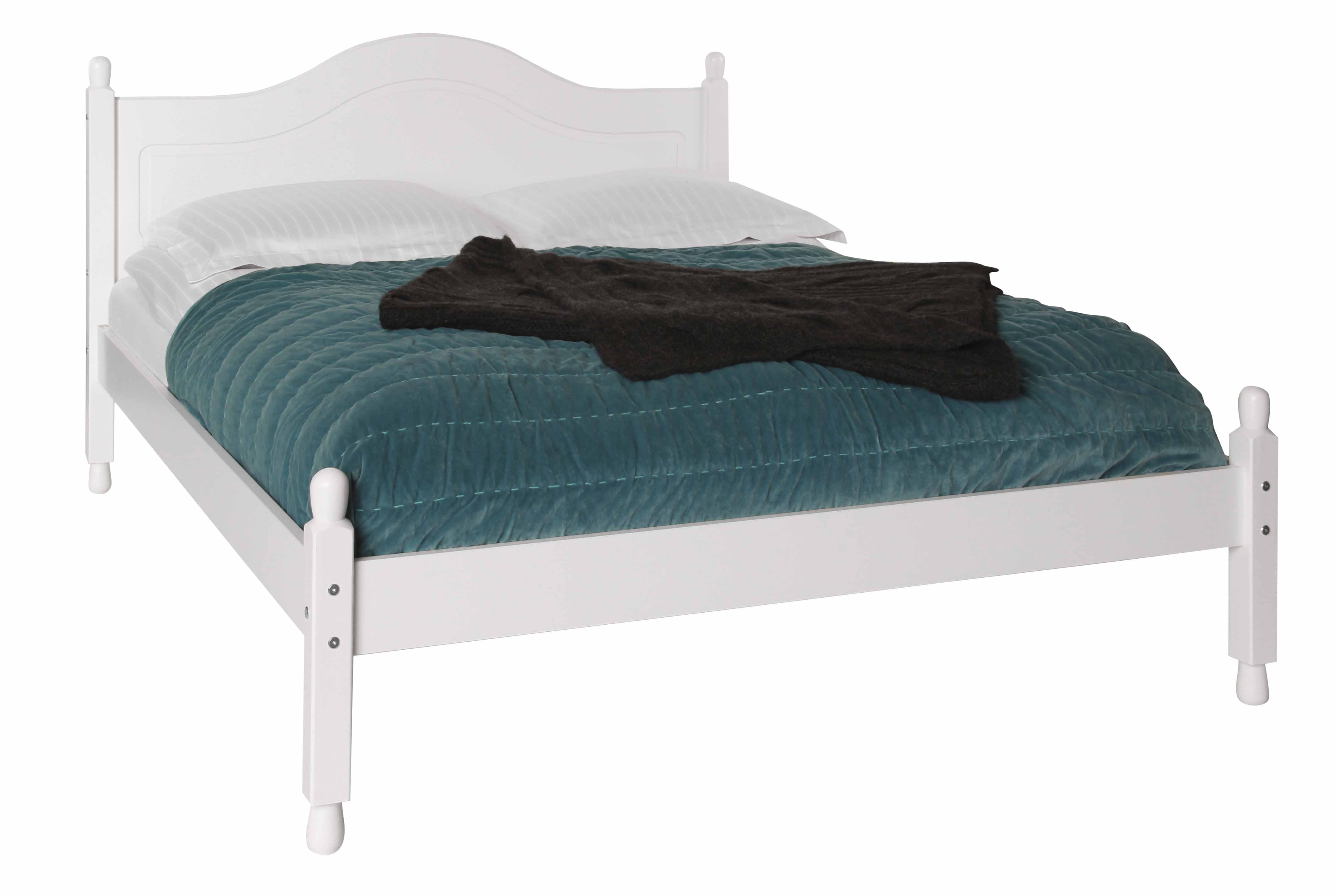 Copenhagen White Double Bed
