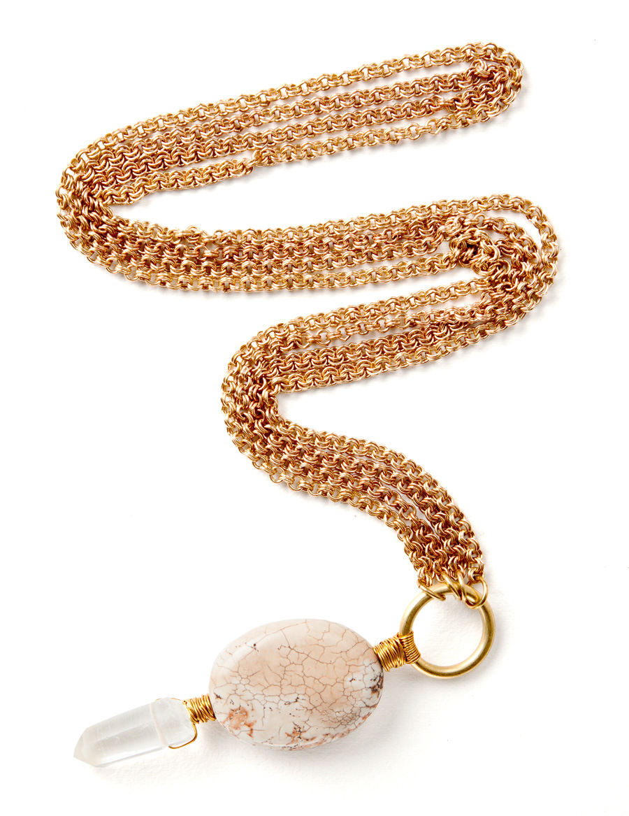 Copper Chain Pendant