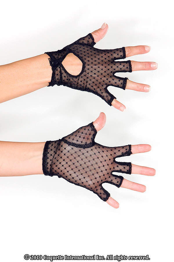 fingerless gloves boombox. Net Fingerless Gloves by