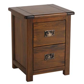 Core Products Harold 2 Drawer Bedside Table
