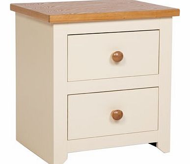 Core Products Jamestown 2 Drawer Bedside Cabinet