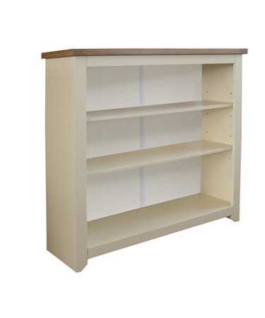 Core Products Jamestown White Hardwood Three Shelf Bookcase